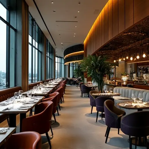 Modern International Restaurant Setting